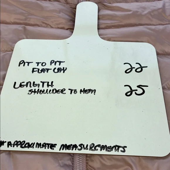 Martha Stewart Down Vest Mauve Short Sleeve Puffer Jacket Gorpcore L - Picture 3 of 9